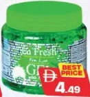 La Fresh Hair Gel Green Firm Look