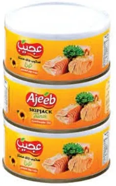 Ajeeb Skip Jack Tuna Sunflower Oil