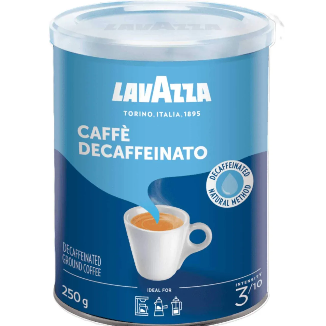 Lavazza Dek قهوة مطحونة منزوعة الكافيين