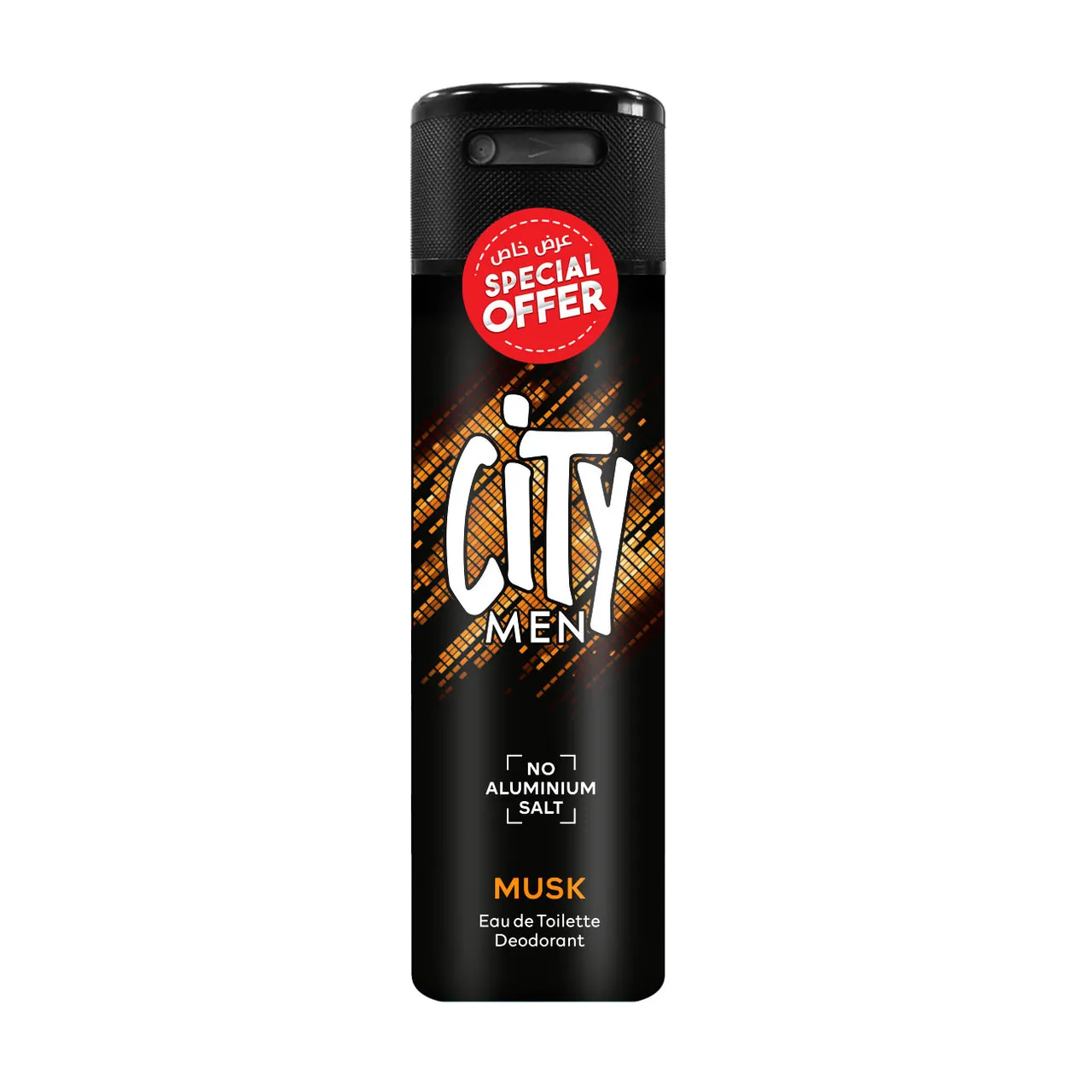 مزيل عرق City Men بالمسك