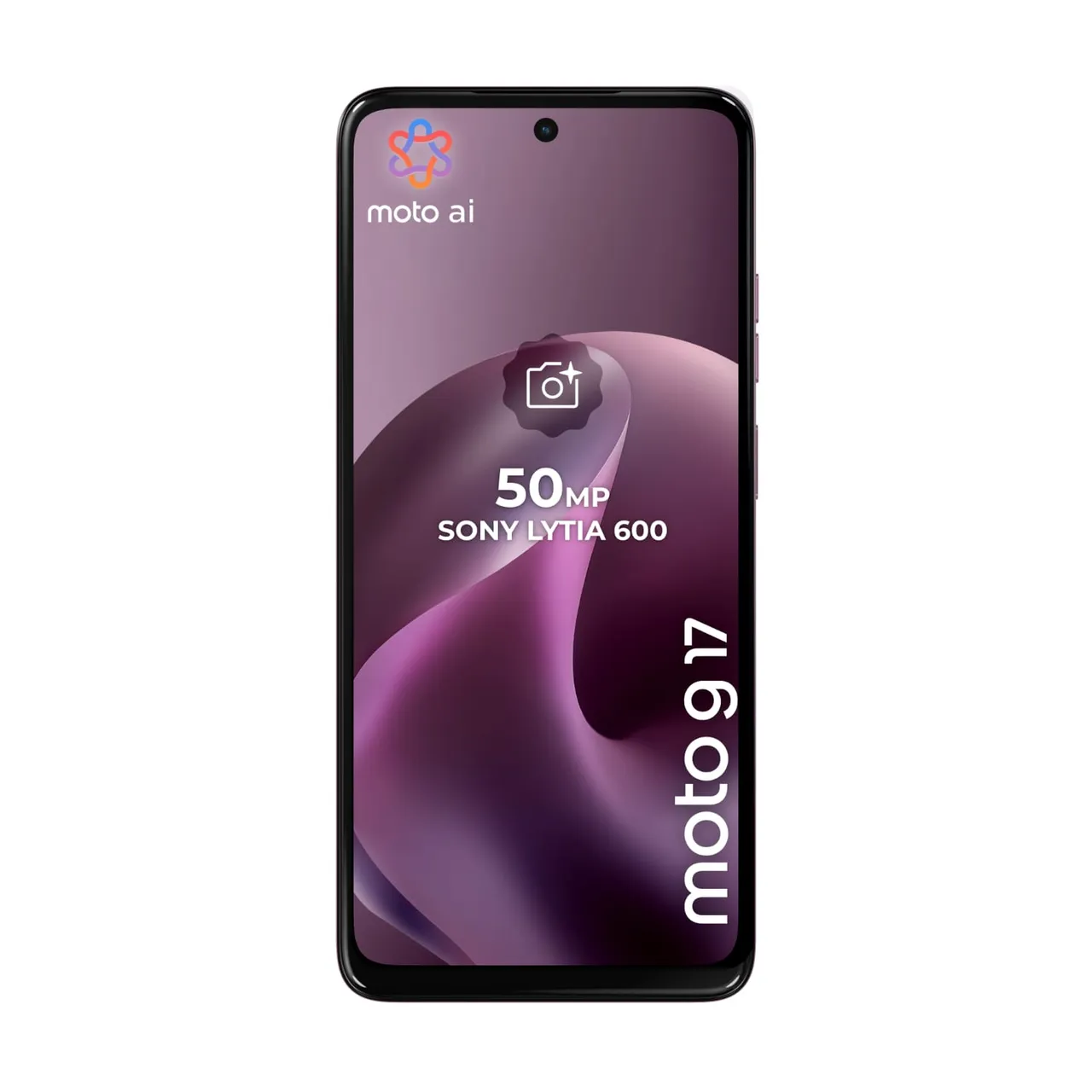 Motorola هاتف ذكي G17 بشبكة 4G، رام 4 GB، تخزين 256 GB، وردي