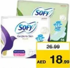 Sofy Anti Bacterial Sanitary Napkins Assorted