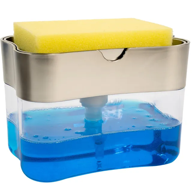 Soap Pump & Sponge Caddy