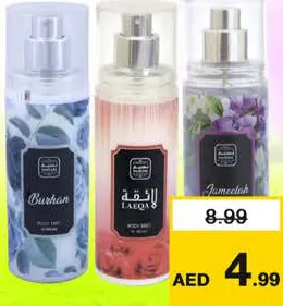 Naseem Body Mist Assorted