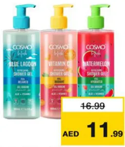 Cosmo Befresh Shower Gel Assorted