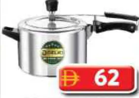 Delici Innerlid Aluminium Pressure Cooker Aipcs