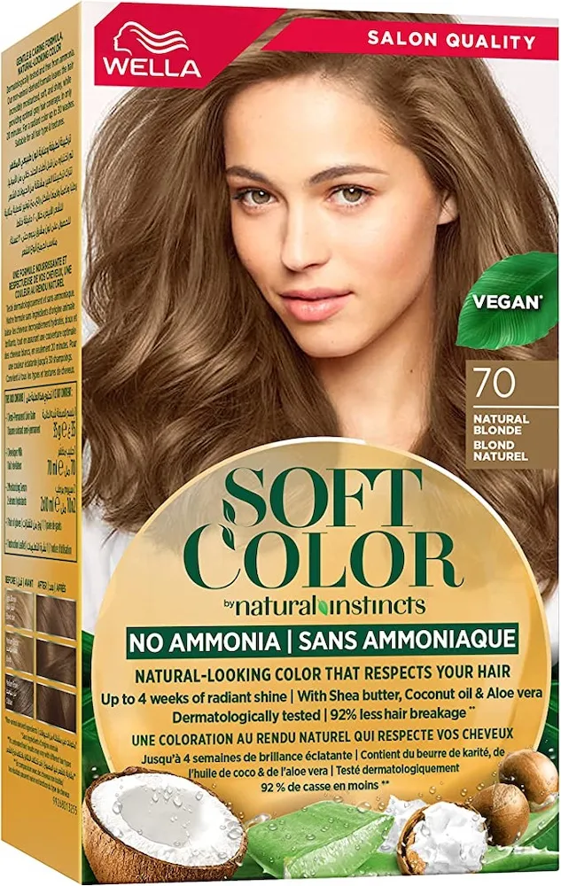 Wella Soft Color Natural Instincts Hair Color 7/0 Natural Blonde