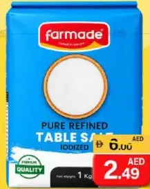 farmade ملح المائدة باليود / ناعم بايارا