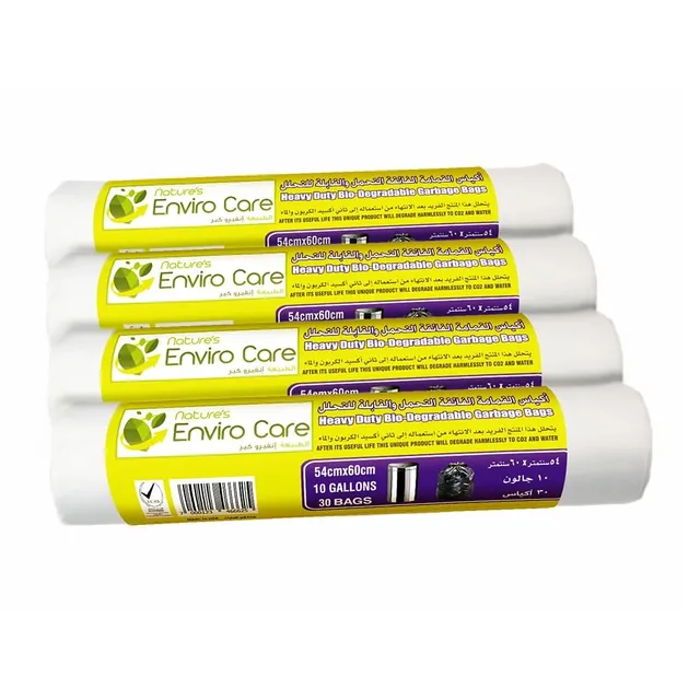 4PCS Natures Enviro Care 54 X 60 cm WHITE ROLLS