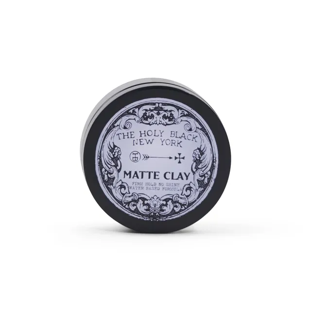 The Holy Black Matte Clay 4 Oz