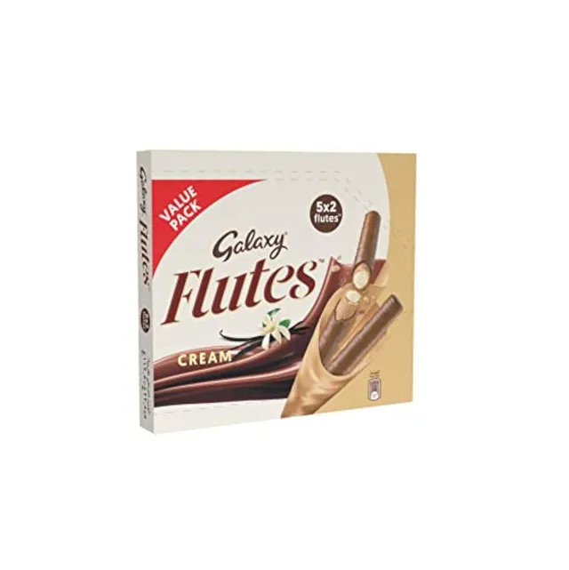 Galaxy Wafer Flutes Cream