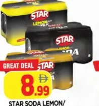 Star Soda Lemon / Zeera Cola / Ginger