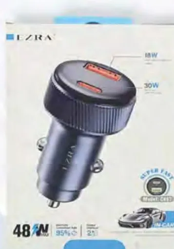 Ezra Car Charger 48W Cr67