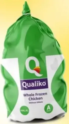 Qualiko Frozen Whole Chicken