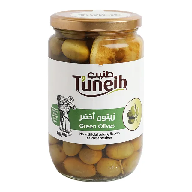 Tuneib Green Olives