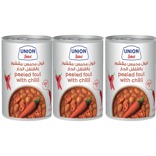 Union Select Peeled Foul With Chilli