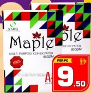 Maple A4 Paper 80GSM
