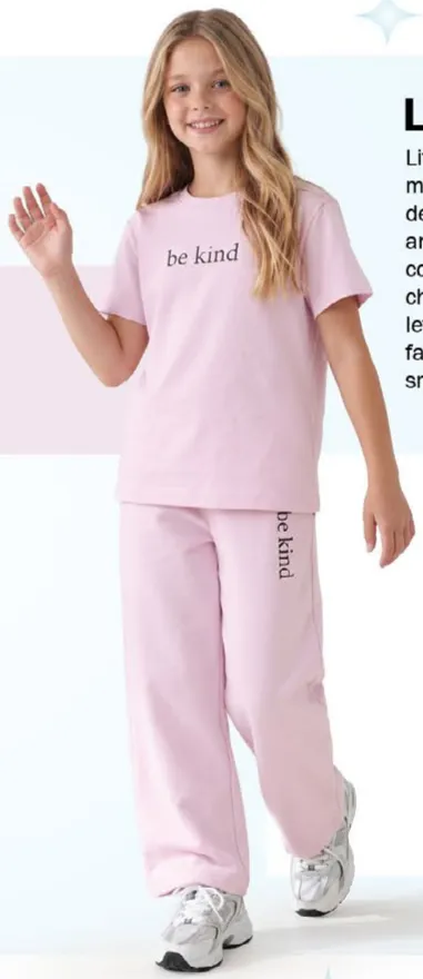 Rhymes Girls’ Relaxed-Fit Co-Ord Set Assorted