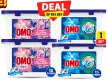 Omo كبسولات غسيل 3In1 / كبسولات غسيل Comfort