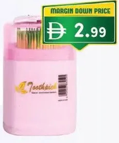 Bamboo Toothpick Toothpaste-001