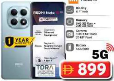 Redmi Note 15 8+8 GB Ram / 256 GB