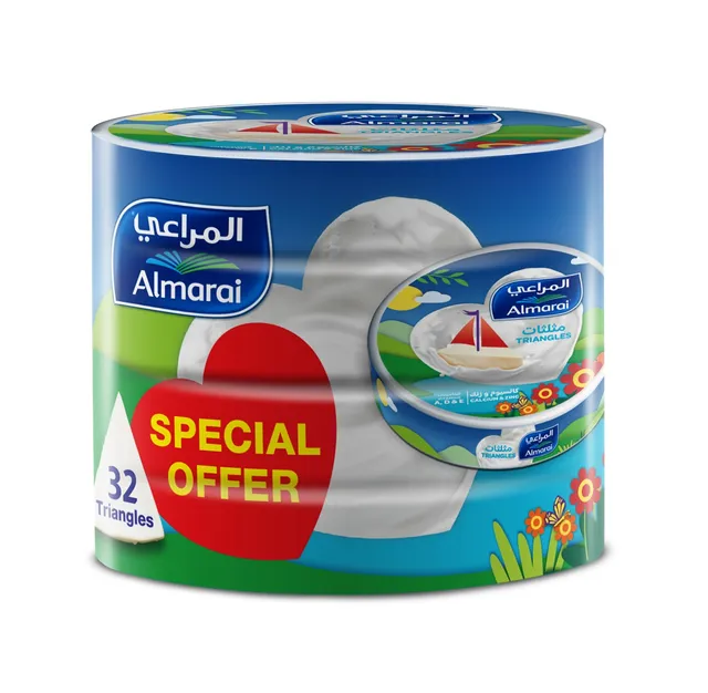 Al Marai Almarai Triangle Cheese Kids 120Gx4Pcs