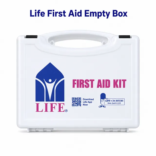 Life First Aid Empty Box 230x180x45MM