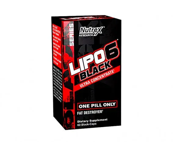nutrex research Lipo6 Black Ultra Concentrate - مدمر الدهون - بدون نكهة - 60 كبسولة سائلة