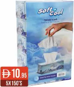Soft N Cool Facial Tissues