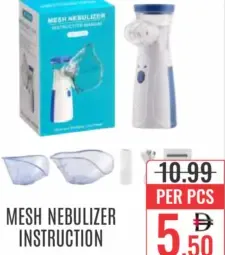 Mesh Nebulizer Instruction