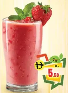 Strawberry Fresh Juice