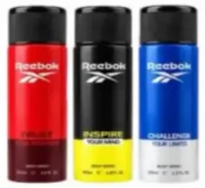 Reebok Body Spray Assorted