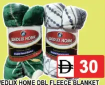 Wedlix Home بطانية فليس مزدوجة Ar4111