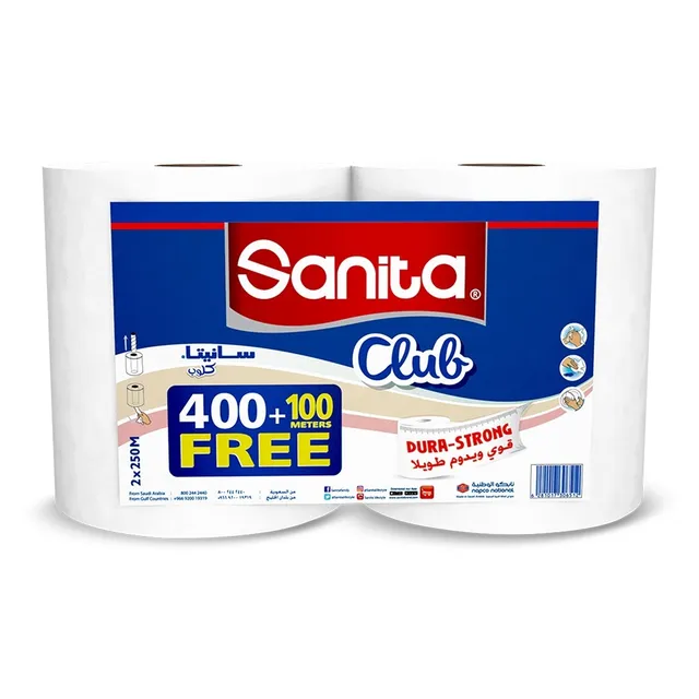 Sanita Club Maxi Roll 2 Roll 400+100M