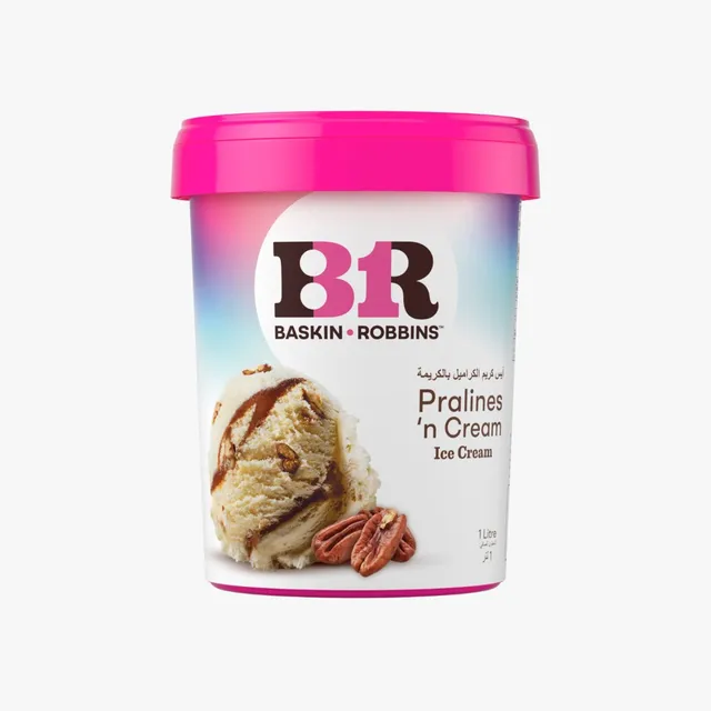 Baskin Robbins Pralines N Cream Ice Cream