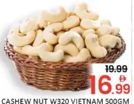Cashew Nut W320 Vietnam