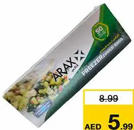 Arax Freezer Zipper Bags