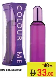 Colour Me Edt Assorted