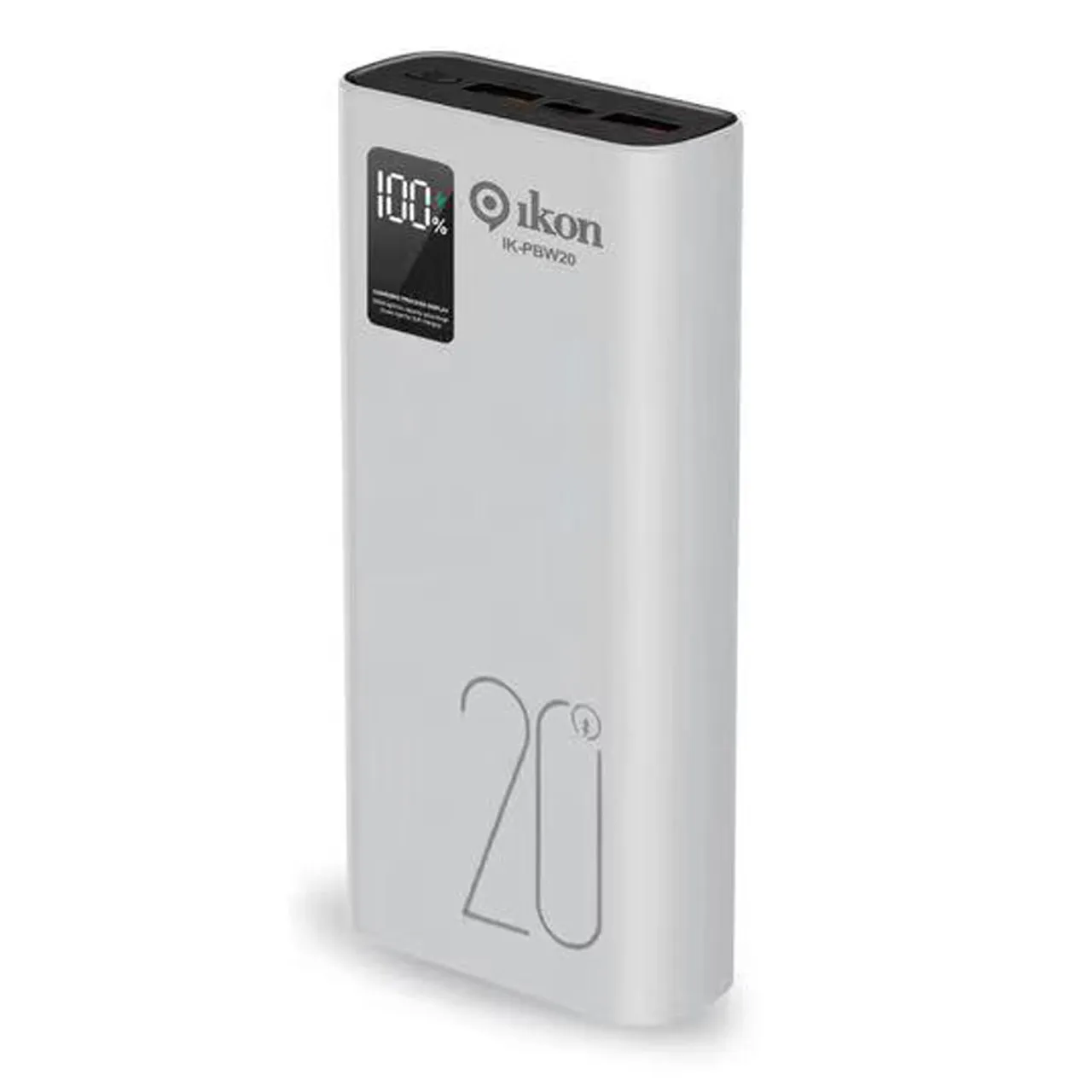 Ikon بنك طاقة للشحن السريع 20000 mAh، IK-PBW20