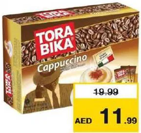 Torabika كابتشينو 3 في 1 بالشوكولاتة