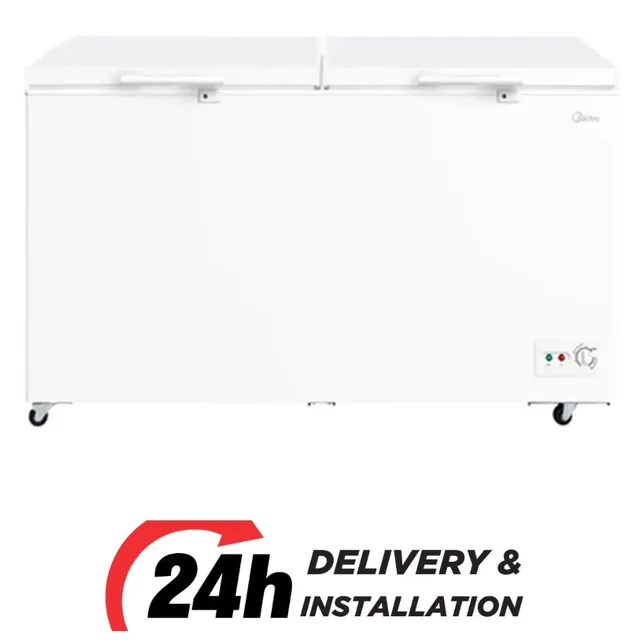Midea Chest Freezer Net Capacity, White, MDRC698FZE01