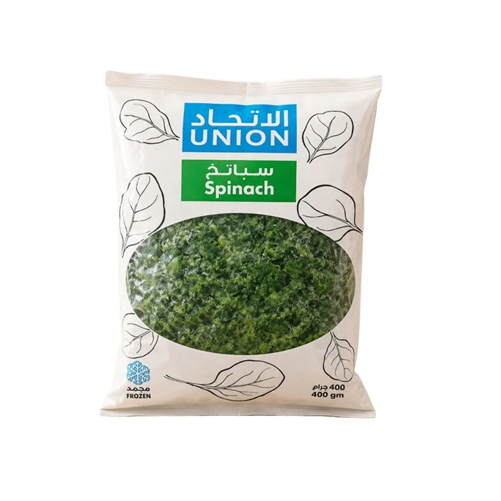 Union سبانخ مقطعة