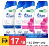 H&S Shampoo Assorted
