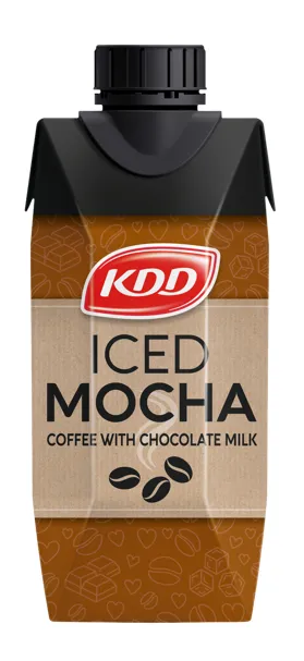 KDD قهوة موكا مثلجة بالحليب بالشوكولاتة