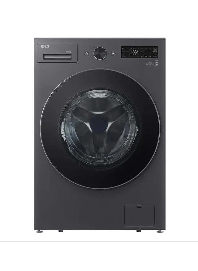 LG 1000 RPM - 5 star ESMA, Thinq™ wifi - Tempered glass door - AI DD™ MOTOR- Essense Graphite Finish F0Z8DYPK4