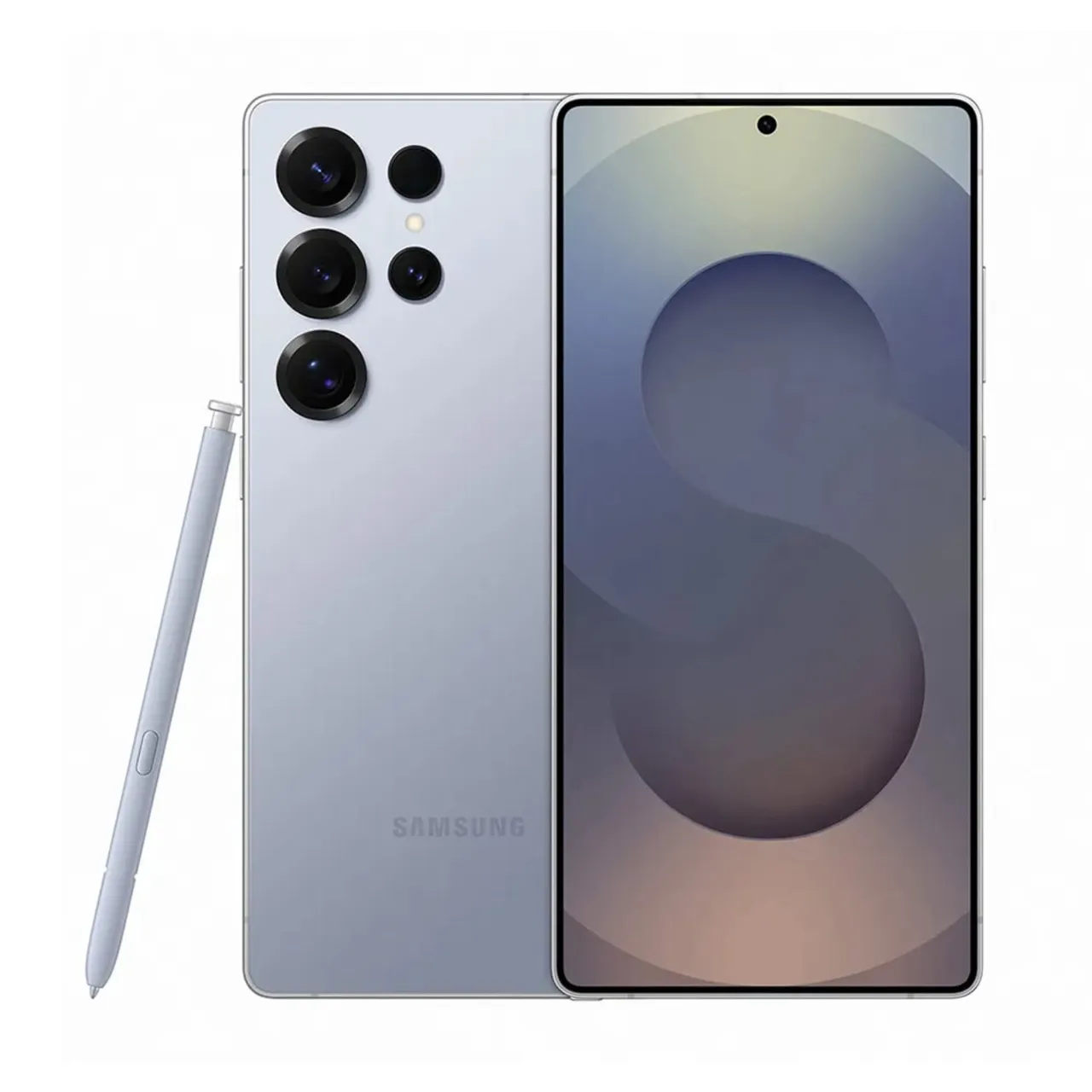 Samsung هاتف ذكي Galaxy S25 Ultra AI بشبكة 5G، رام 12GB، تخزين 256GB، أزرق فضي تيتانيوم (/ نسخة الشرق الأوسط)