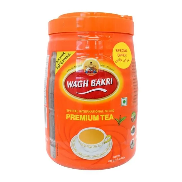 Wagh Bakri Premium Tea Jar