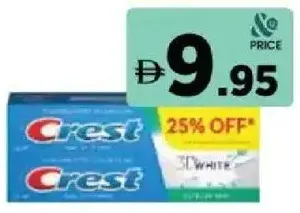 Crest 3D White Toothpaste Extra Mint