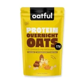 Oatful شوفان ليلي بالبروتين بالشوكولاتة والموز