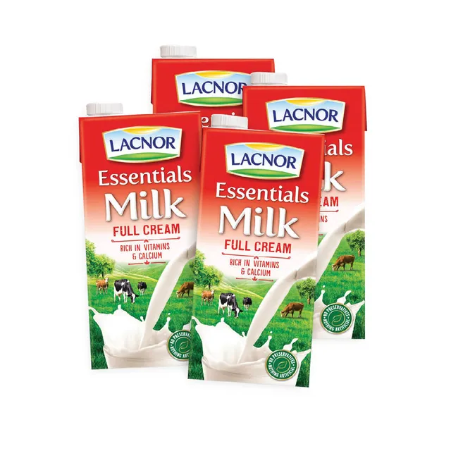 Lacnor Full Cream Milk 1 Ltrx4Pcs@ Special Price